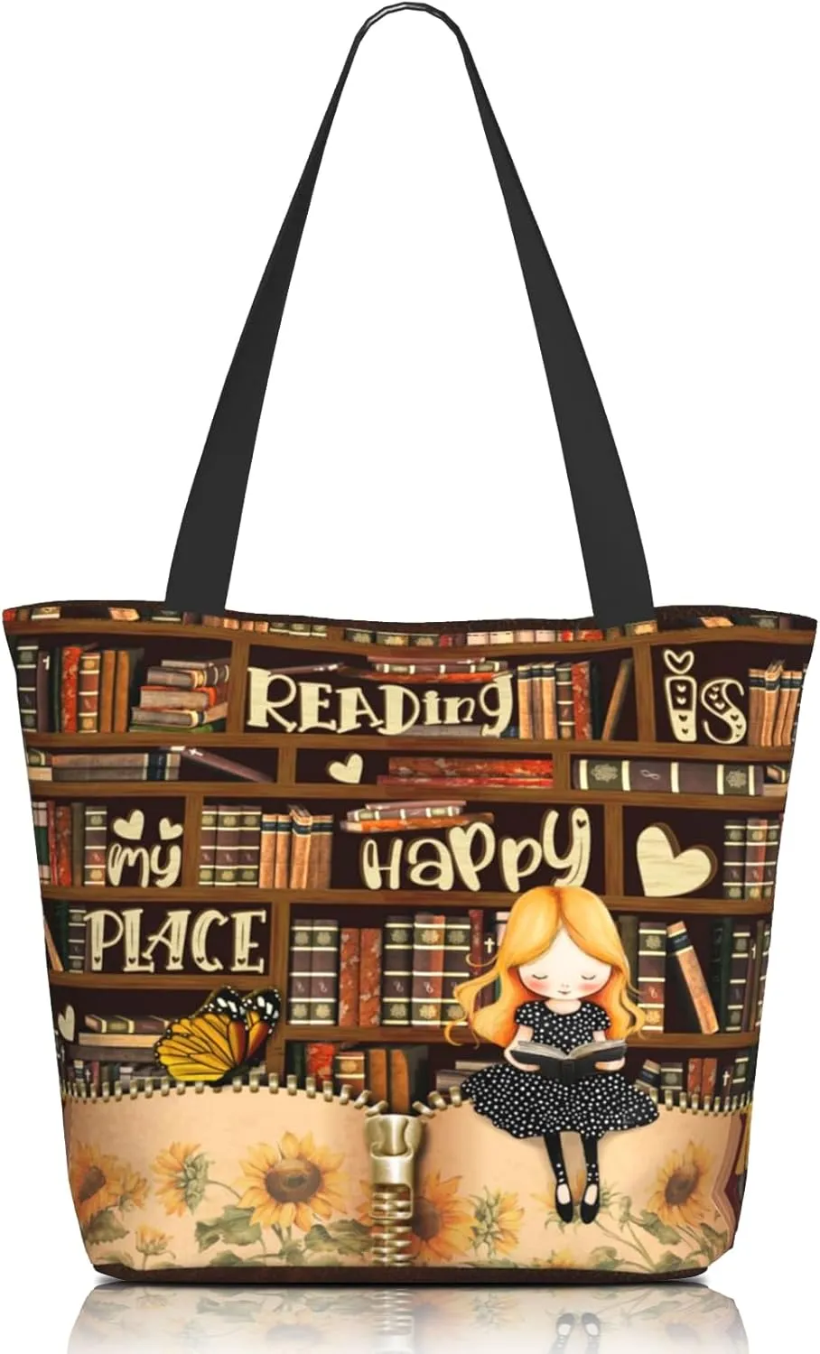 Bible Tote Bags for Women Christian Tote Bag Religious Church Bags for Women Organizer Christian Gift With Zipper