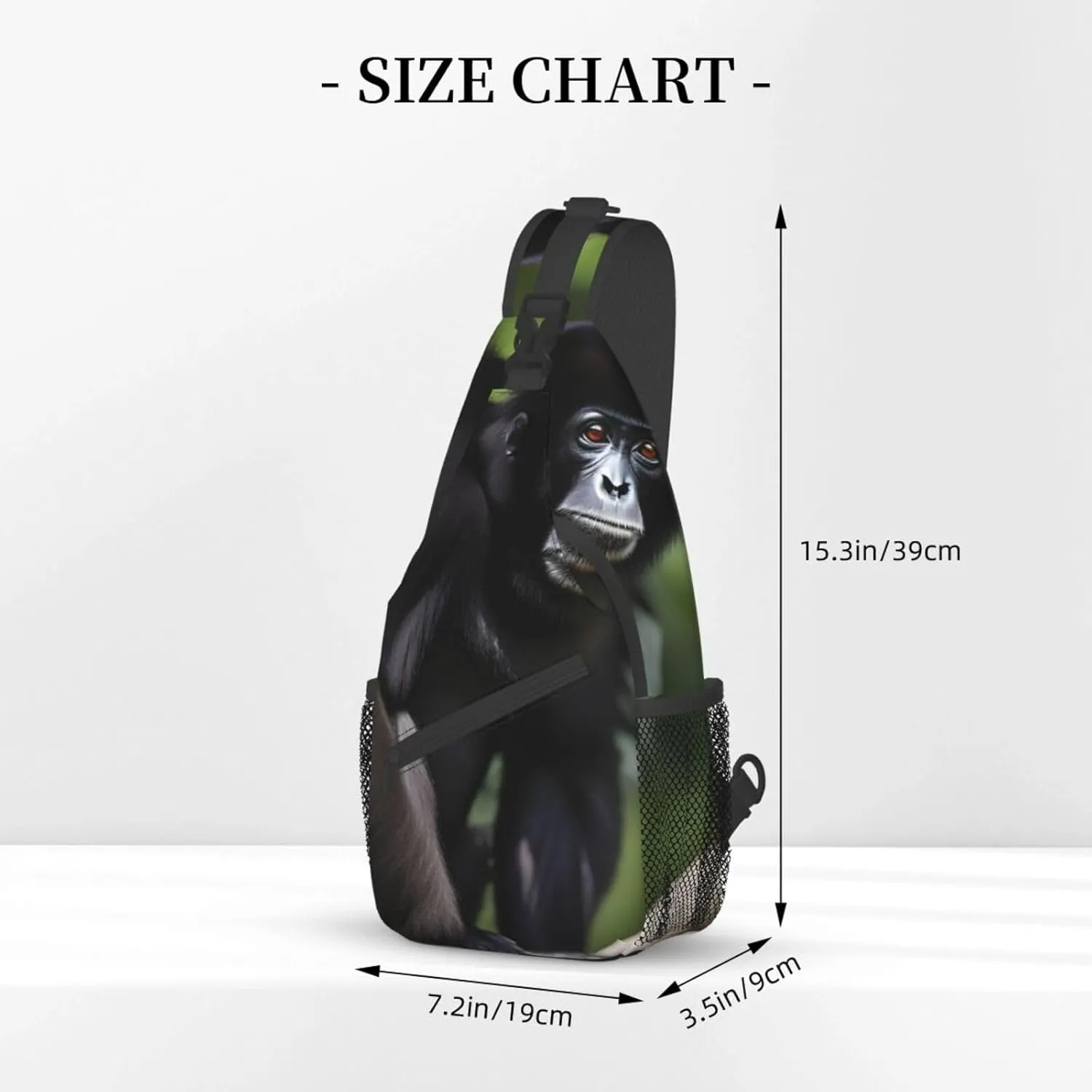 Black White Marble Texture Crossbody Bag Chest Shoulder Bag Small Casual Backpack Suitable For Women Men Hiking