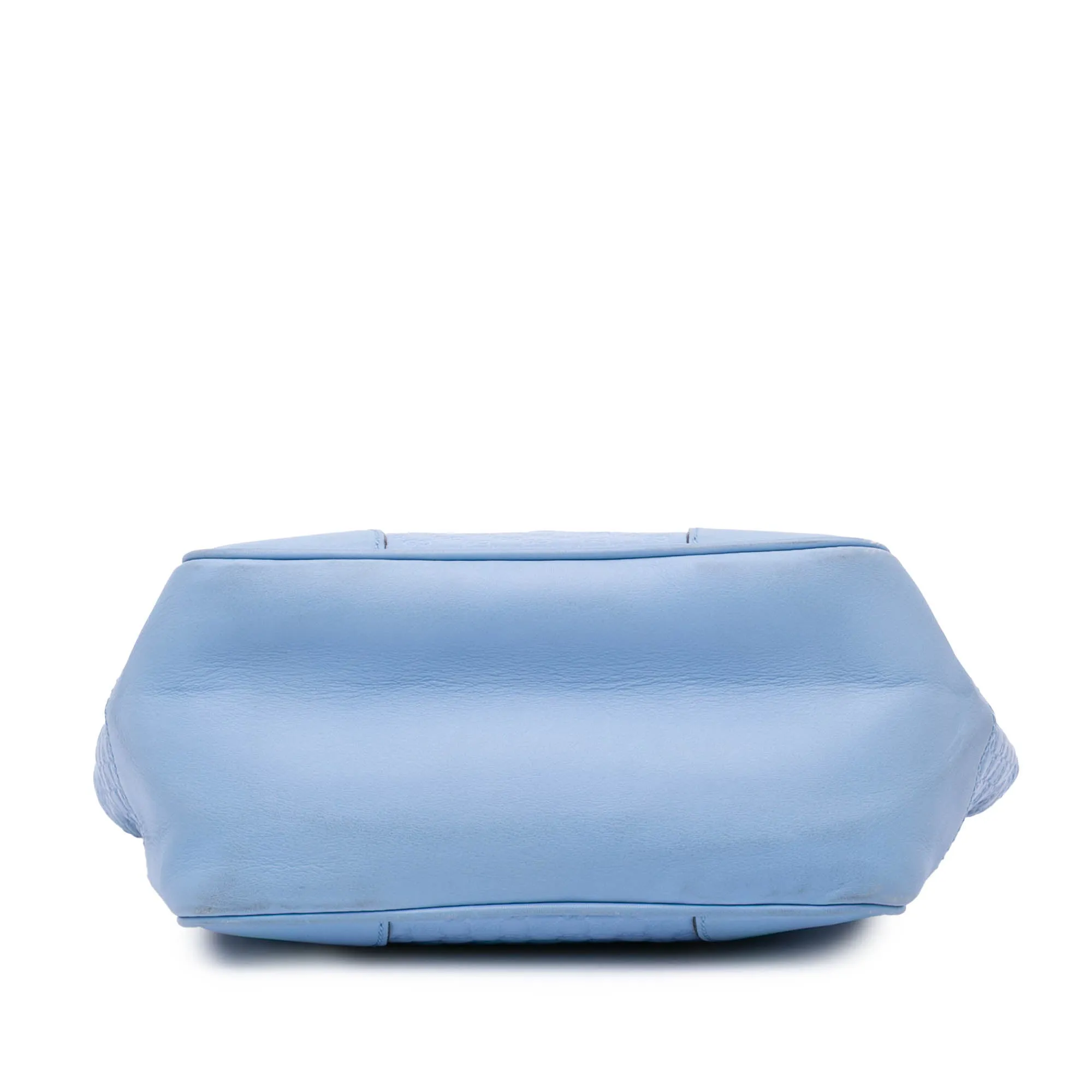Blue Gucci Small Microguccissima Bree Satchel