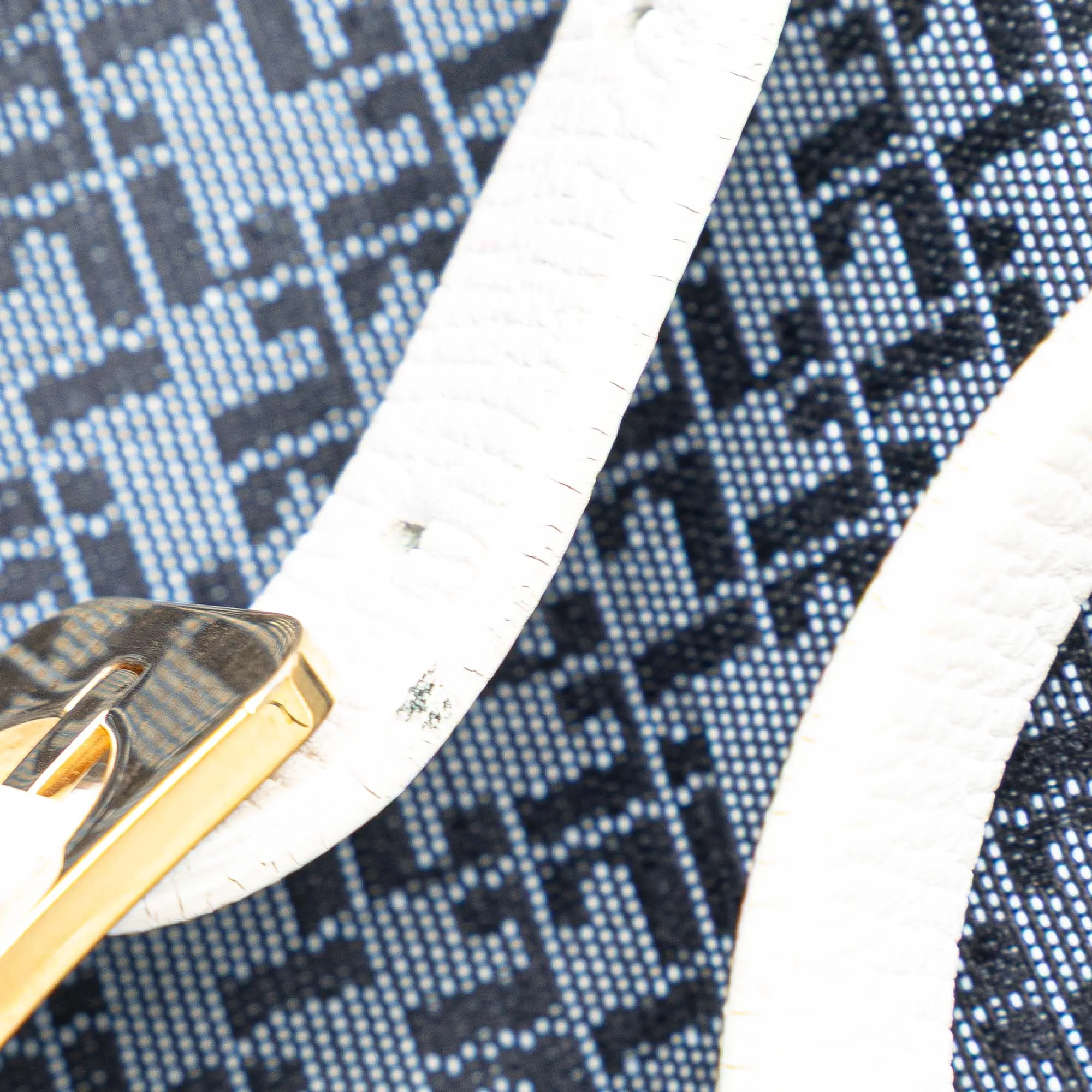 Blue LOEWE Canvas Bucket Bag