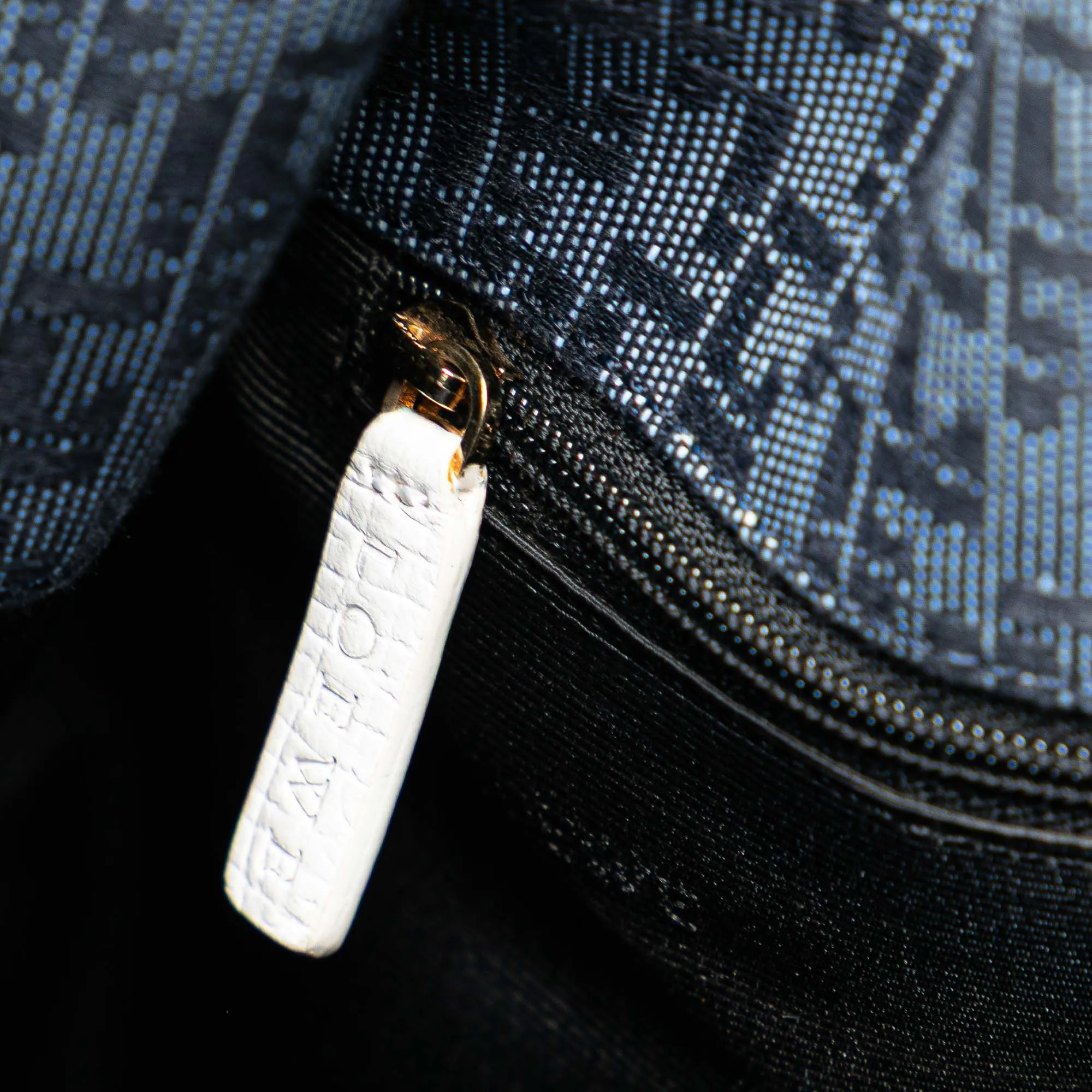 Blue LOEWE Canvas Bucket Bag