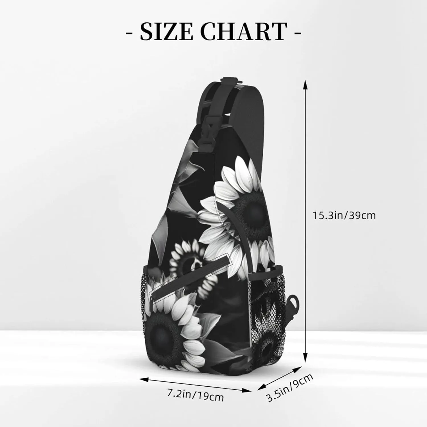 Blue Odonata Pattern Crossbody Bag Chest Shoulder Bag Small Casual Backpack Suitable For Women Men Hiking