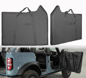 Bonbo Ford Door Storage Bags Front Pair 4-Door Bronco 2021 2022 2023 2 Pieces/Set