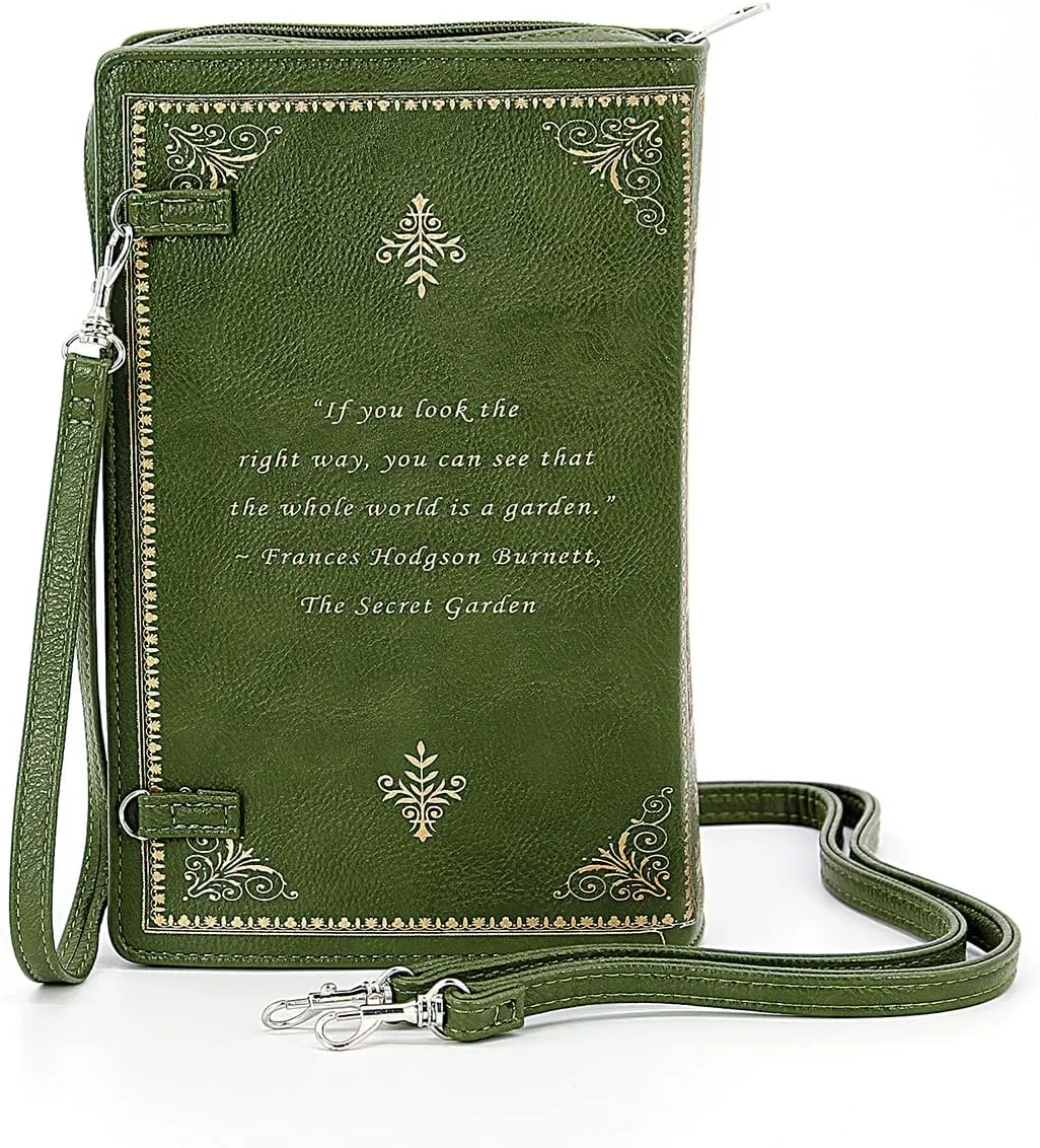 Book Clutch Bag, Unique Accessories for Women, Gifts for Book Lovers