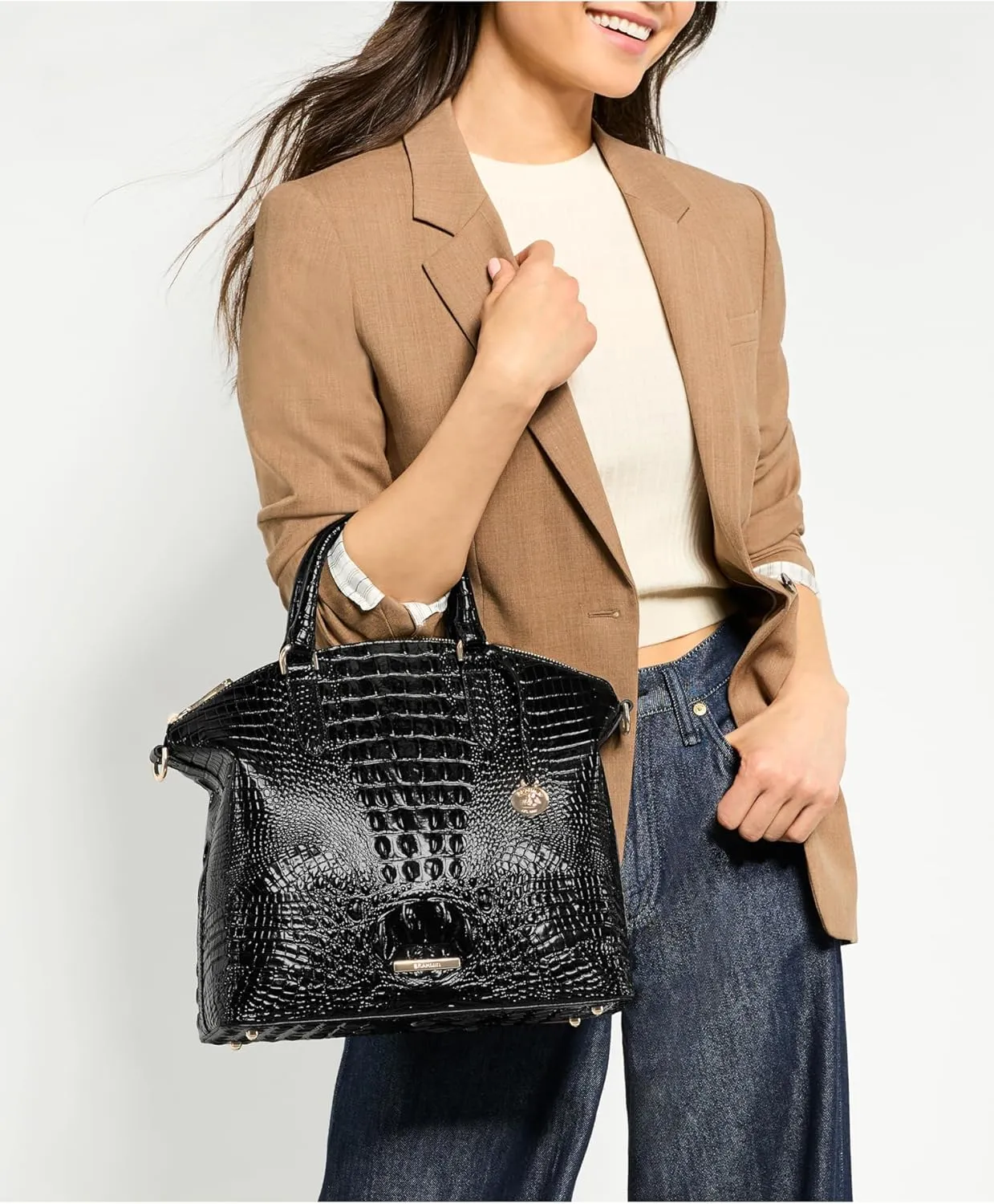 BRAHMIN Large Duxbury Satchel