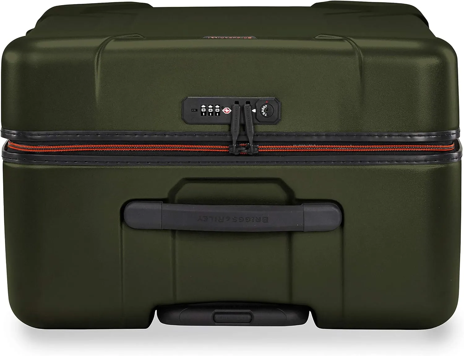 Briggs & Riley 30" Large Spinner - Checked Luggage for Travel, Suitcases with Wheels, Hardside Rolling Bag for Men & Women, Self-Repairing Zipper - Torq Collection, Hunter Green