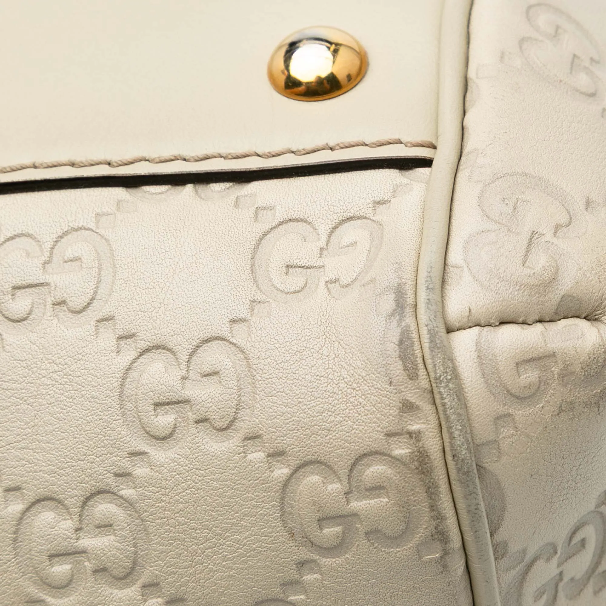 Brown Gucci Medium Guccissima Scarlett Satchel