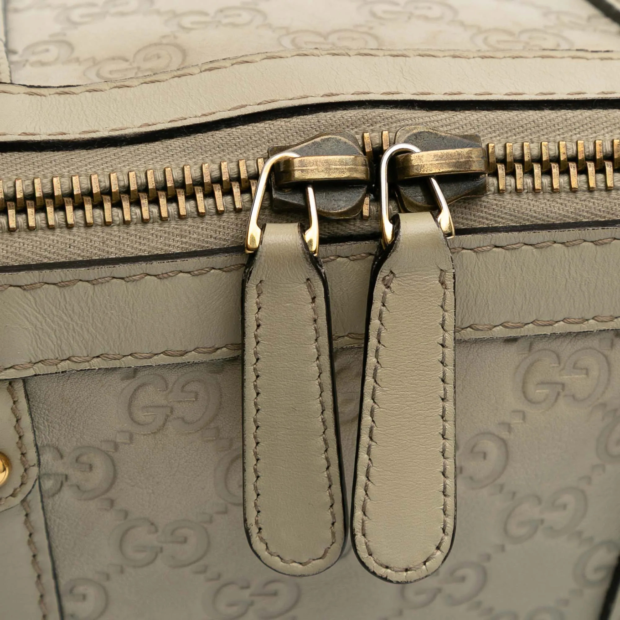 Brown Gucci Medium Guccissima Scarlett Satchel