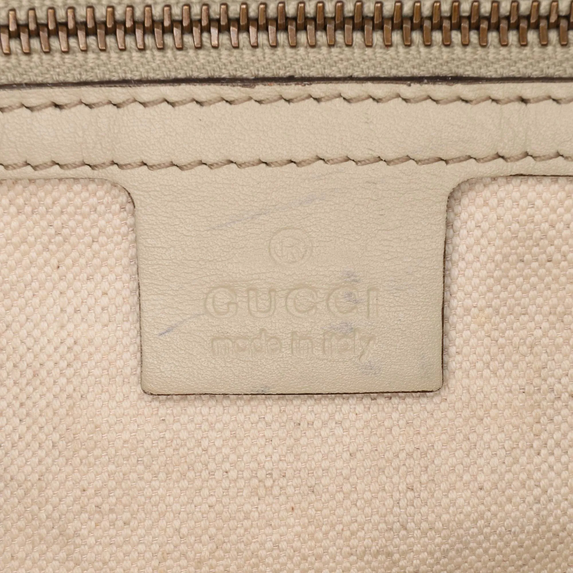 Brown Gucci Medium Guccissima Scarlett Satchel
