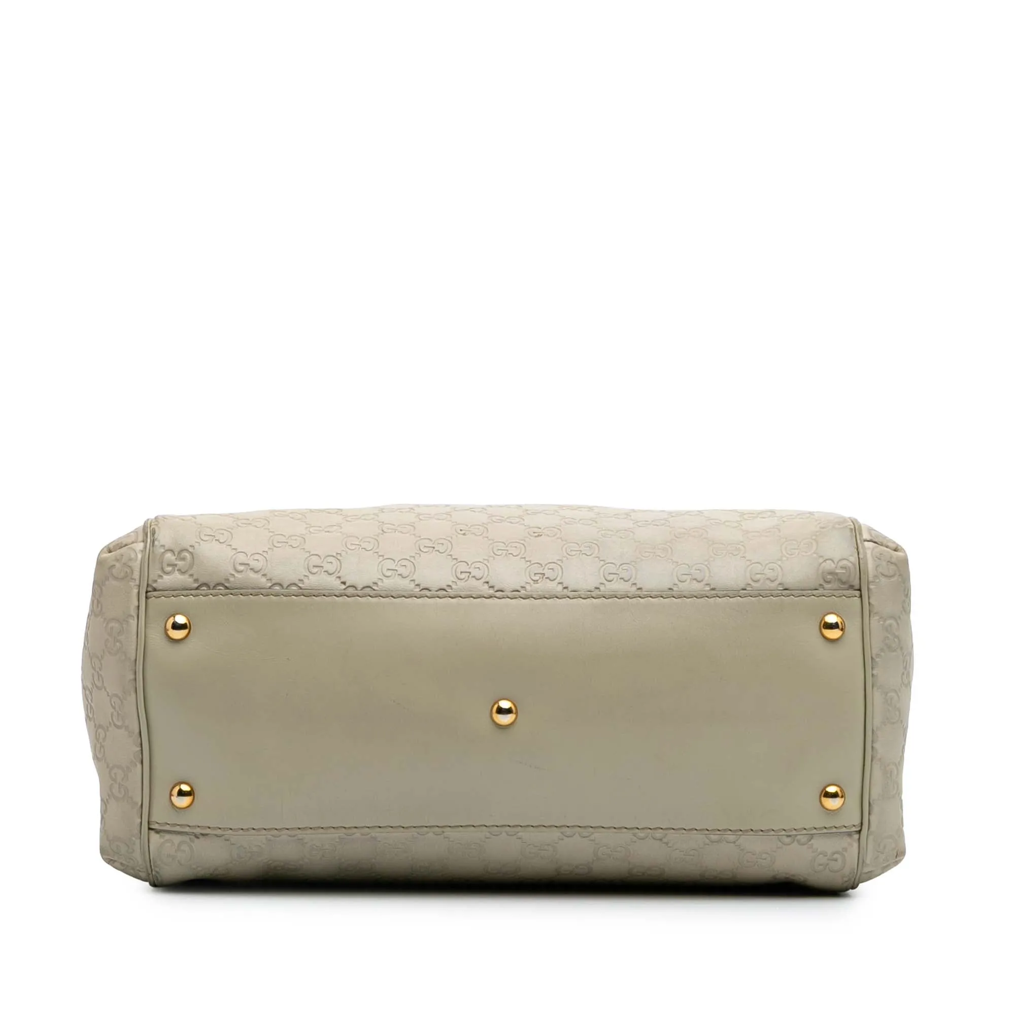 Brown Gucci Medium Guccissima Scarlett Satchel