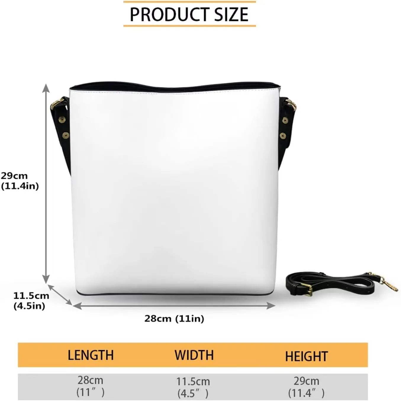 Bucket Bags for Women Long Wallet 2 Pcs Valentine's Day Shoulder Bag Set