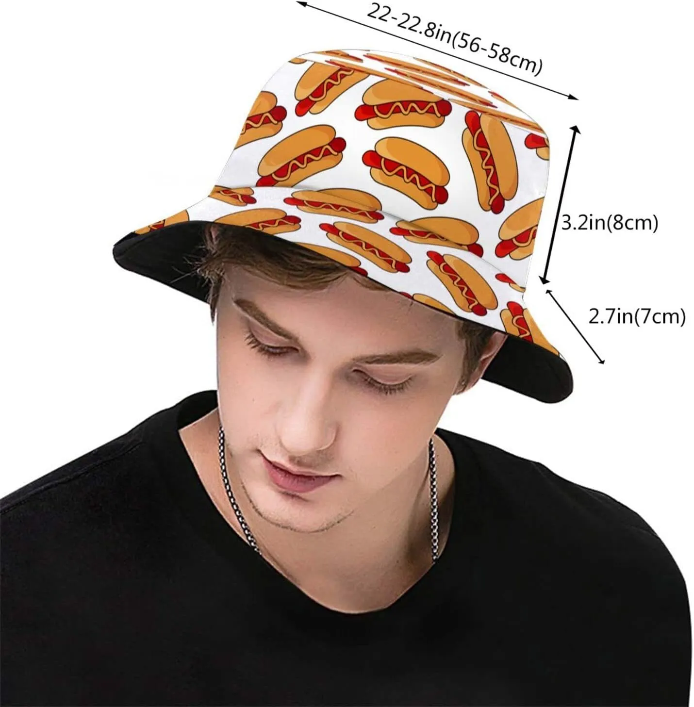 Bucket Hat Sun Beach Packable Fisherman Cap for Women Men Summer Outdoor Hiking