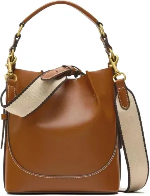 Bucket Hobo Bag for Women Crossbody Top Handle Purse Designer Shoulder Bag Handbag with 2 Detachable Straps