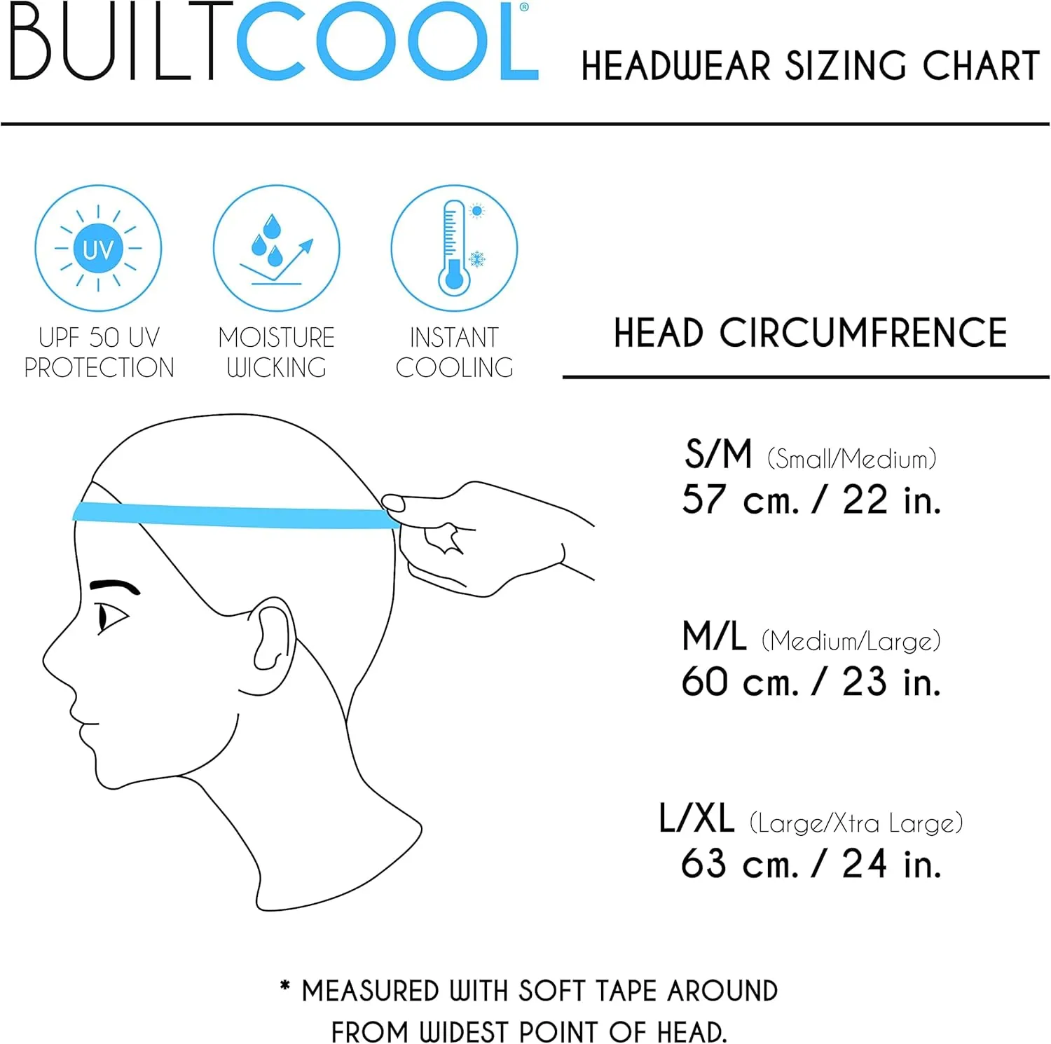 BUILTCOOL Adult Cooling Bucket Cap – Boonie Hat, Waterproof Sun Protection for Hunting, Fishing, Hiking and Kayaking