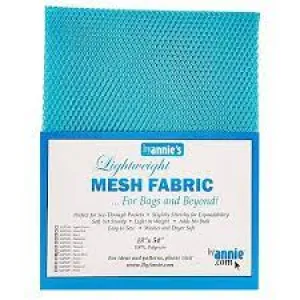 ByAnnie Mesh Parrot Blue 18" x 54"