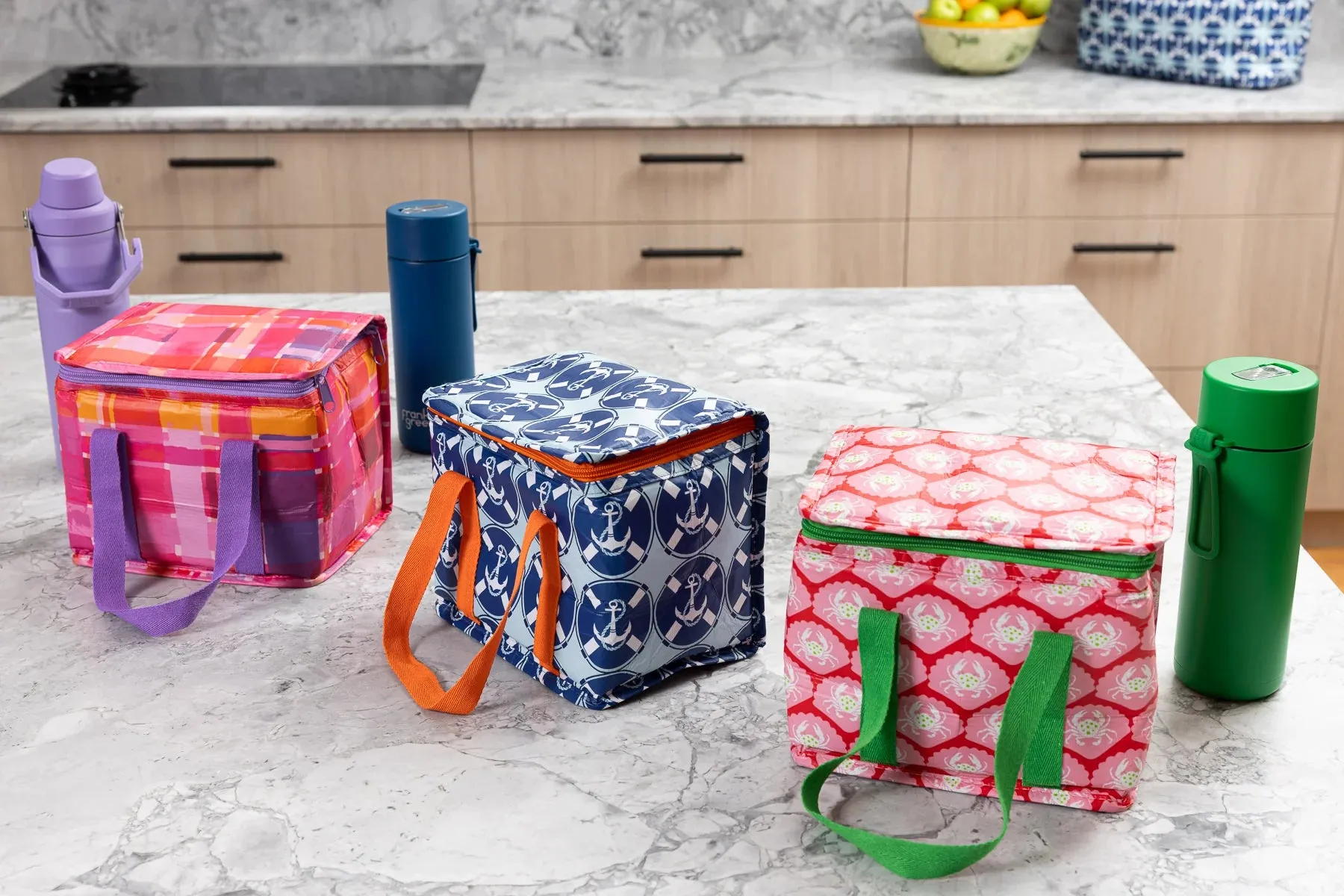BYRON LIFESTYLE CO Lunch Bags - Rose Gingham
