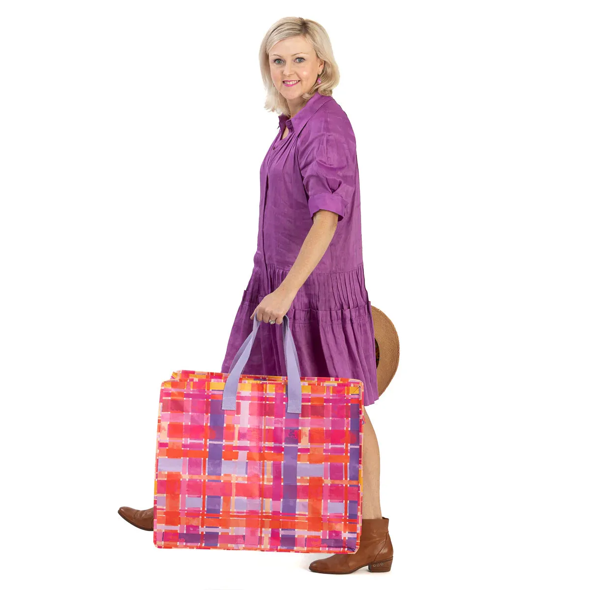 BYRON LIFESTYLE CO Storage Bags - Rose Gingham