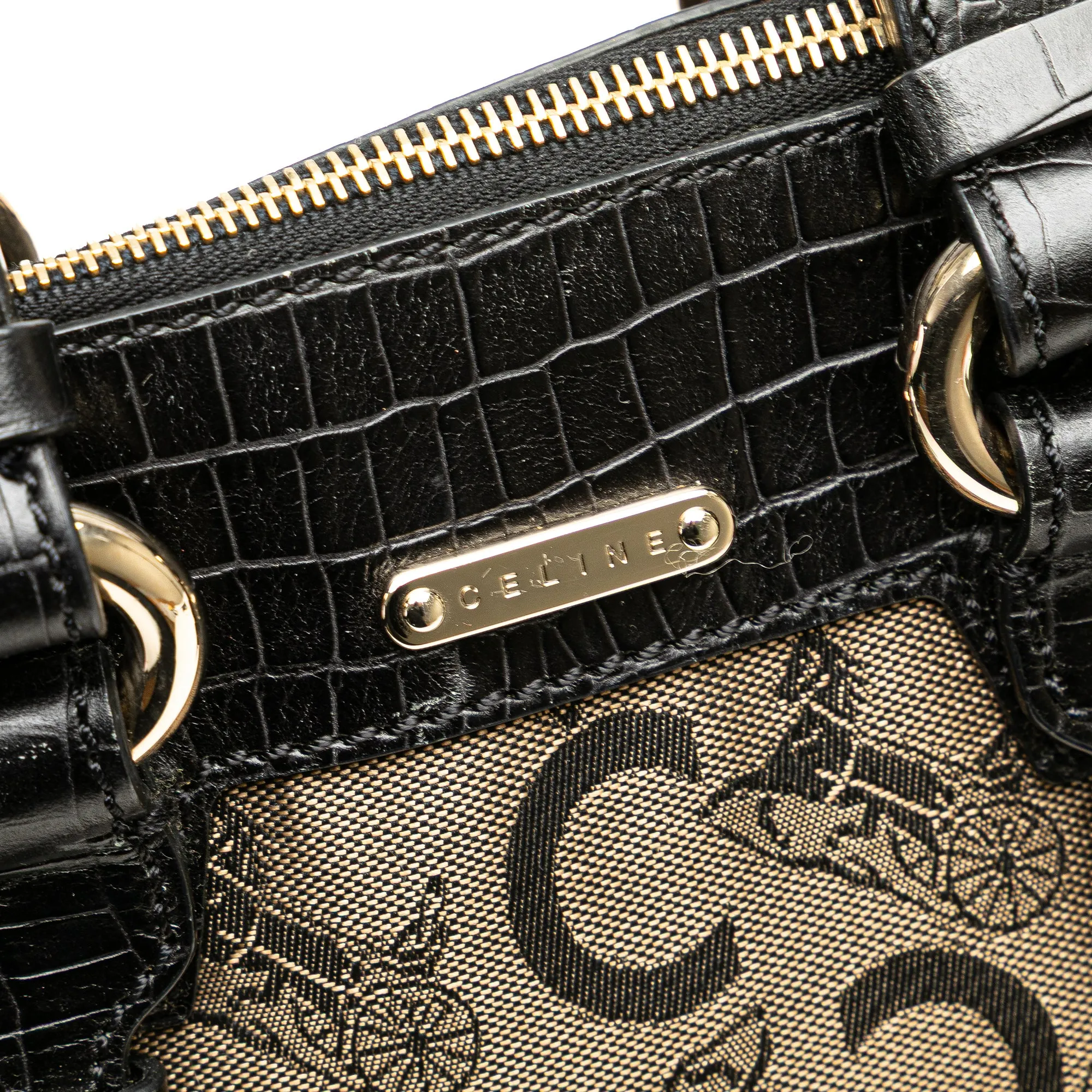 C Carriage Canvas Satchel