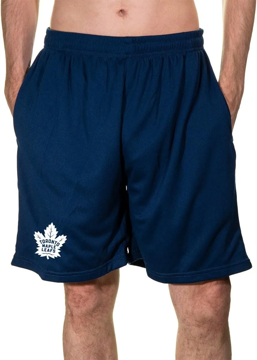 Calhoun NHL Men's Team Logo Air Mesh Shorts