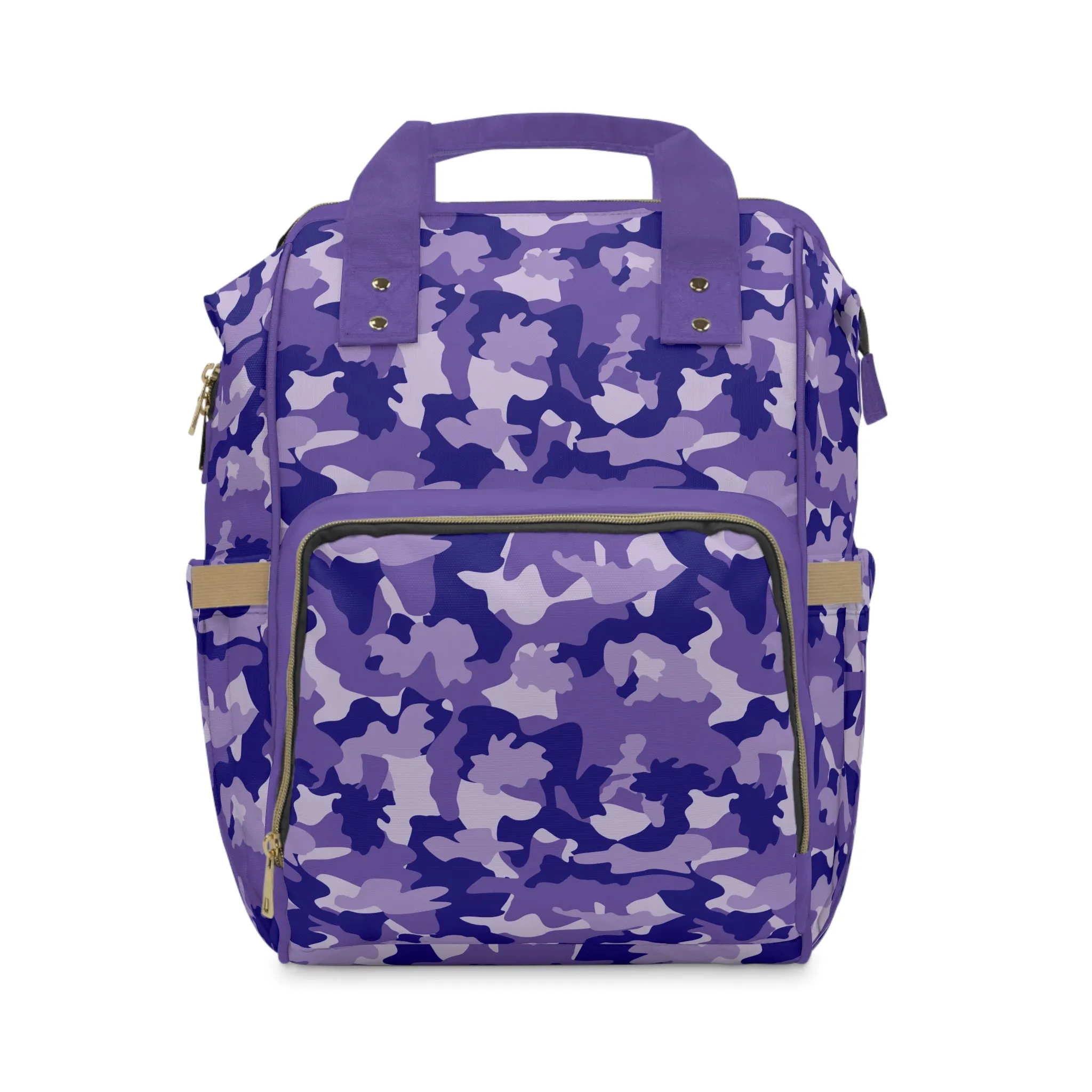 Camouflage Diaper Backpack - Durable Nylon Camo Baby Bag for Outdoorsy Parents, Spacious & Multifunctional Camo Diaper Backpack