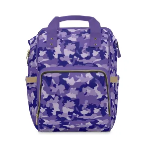 Camouflage Diaper Backpack - Durable Nylon Camo Baby Bag for Outdoorsy Parents, Spacious & Multifunctional Camo Diaper Backpack