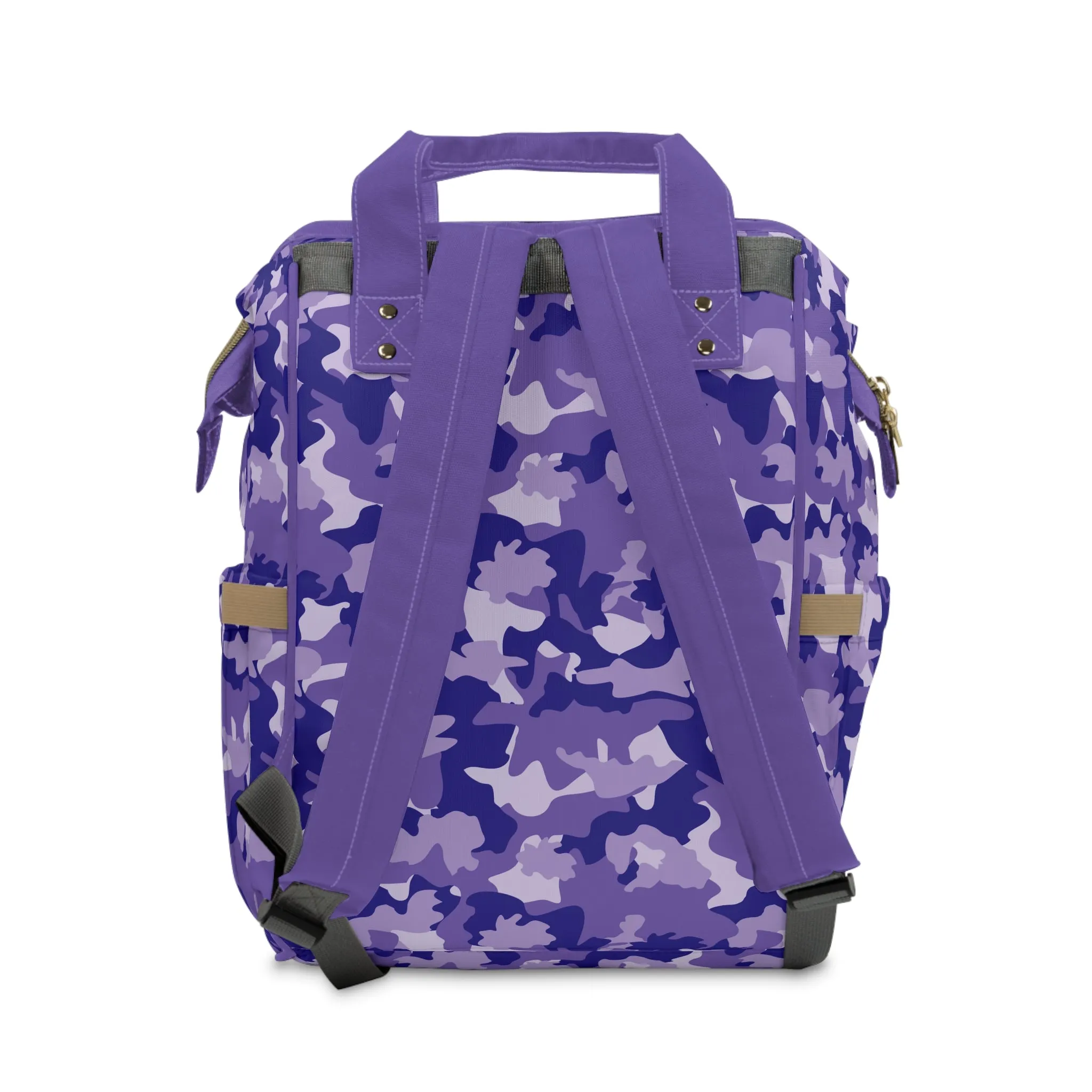 Camouflage Diaper Backpack - Durable Nylon Camo Baby Bag for Outdoorsy Parents, Spacious & Multifunctional Camo Diaper Backpack