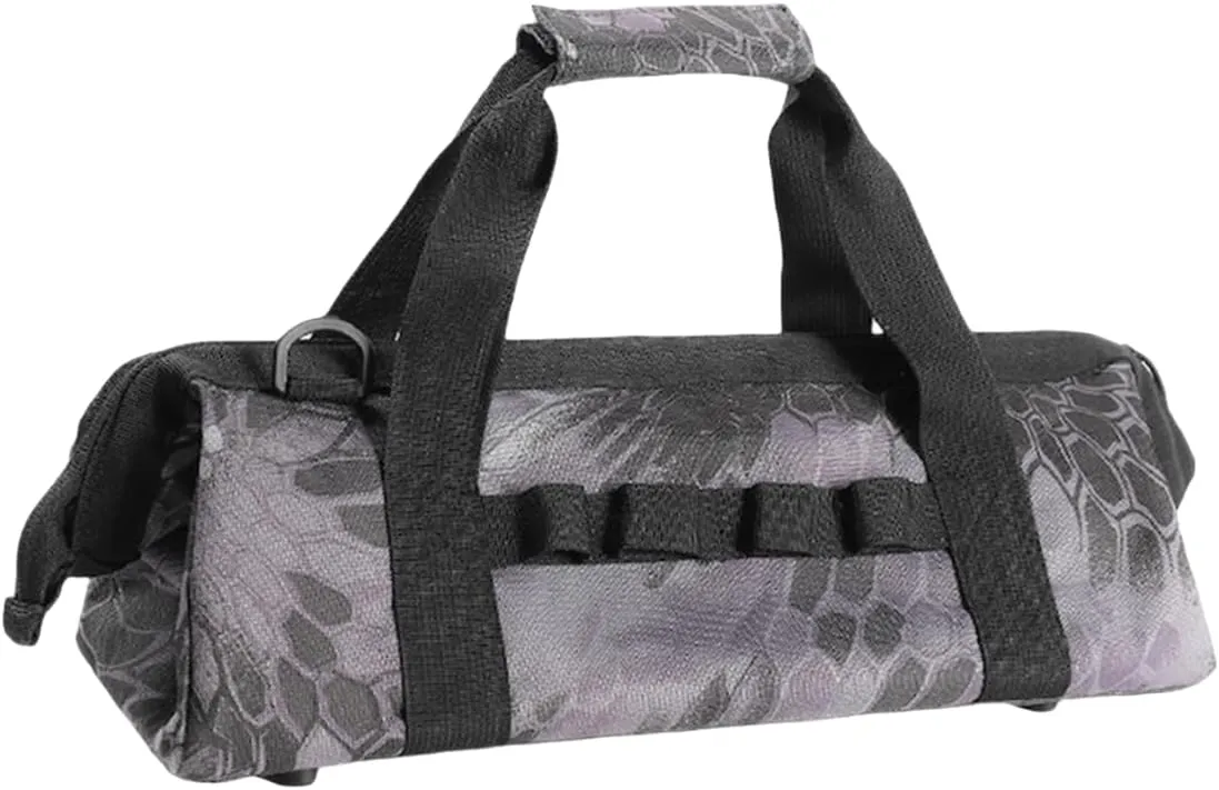 Camouflages Camping Bag Elastics Bag Meshes Pockets Outdoor Gears Organization for Camping Tool and Equipment