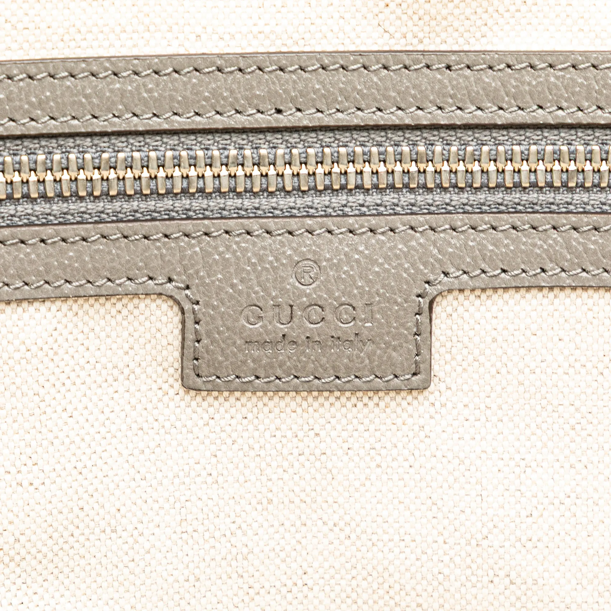Canvas Embossed Logo Tote