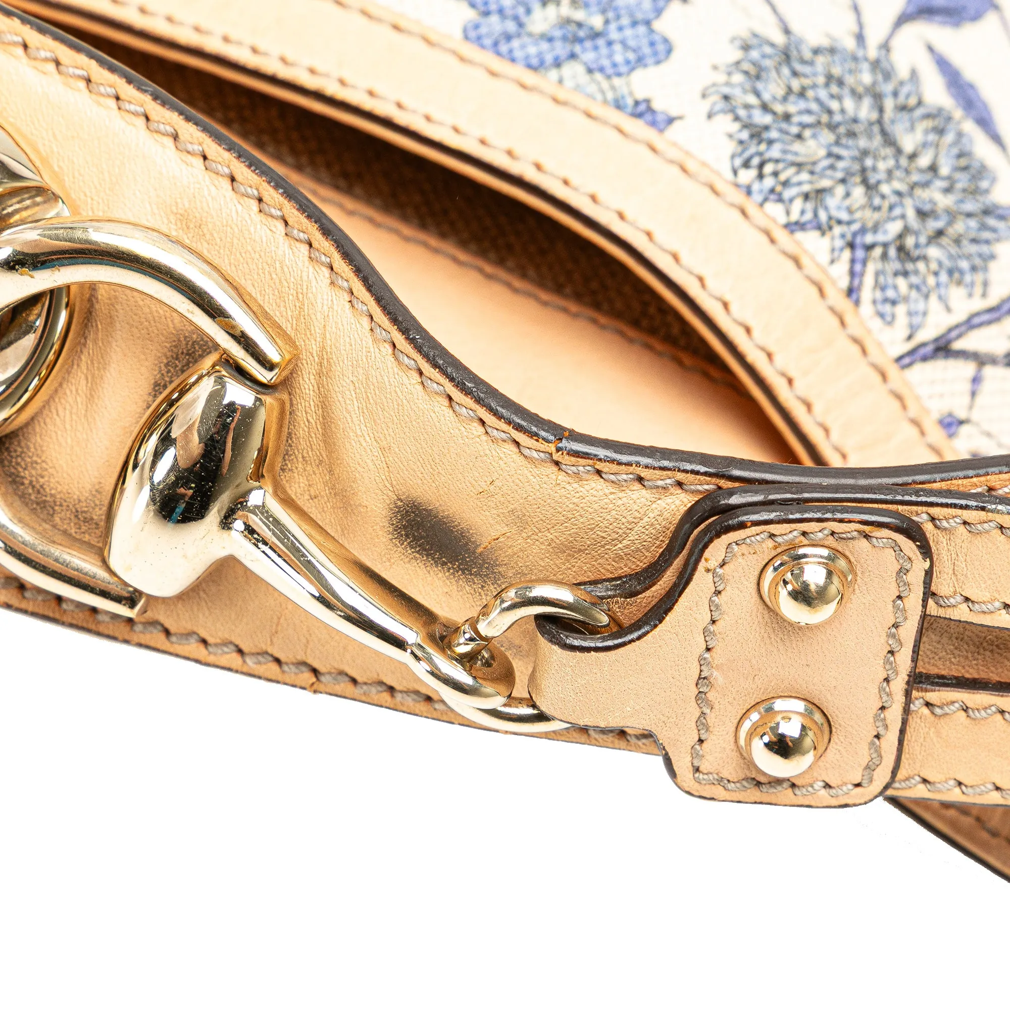 Canvas Flora Horsebit Wave Hobo