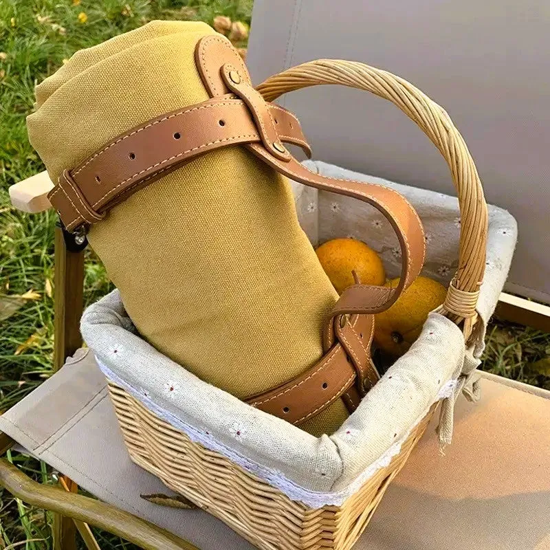 Canvas Picnic Rug - Gingham