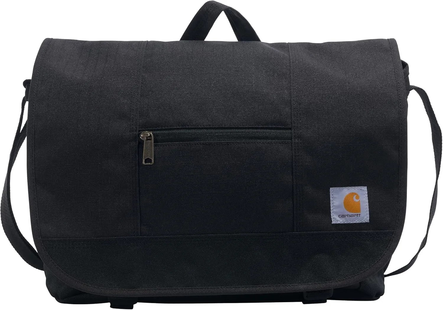 Carhartt Ripstop Messenger Bag, Durable Water-Resistant Messenger Work Bag