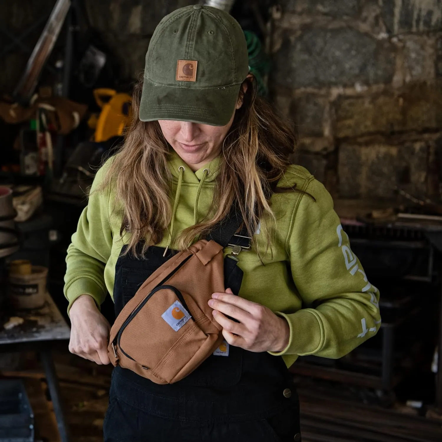 Carhartt Waist Pack, Durable, Water-Resistant Hip Pack, Navy