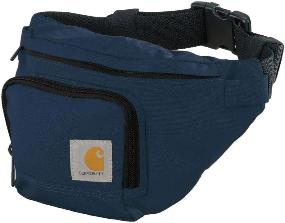 Carhartt Waist Pack, Durable, Water-Resistant Hip Pack, Navy