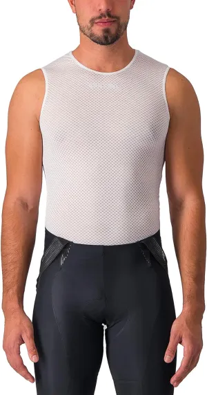 CASTELLI Men’s Pro Mesh 2.0 Sleeveless Jersey, Breathable Cycling Mesh Base Layer for Road, Gravel Biking & Racing