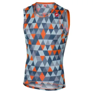 Castelli Pro Mesh Sleeveless Baselayer - Multi Blue