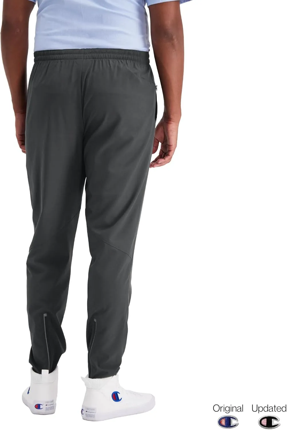Champion Men's Pants, Sport Pants, Lightweight, Moisture Wicking, Athletic Pants For Men, 30.5