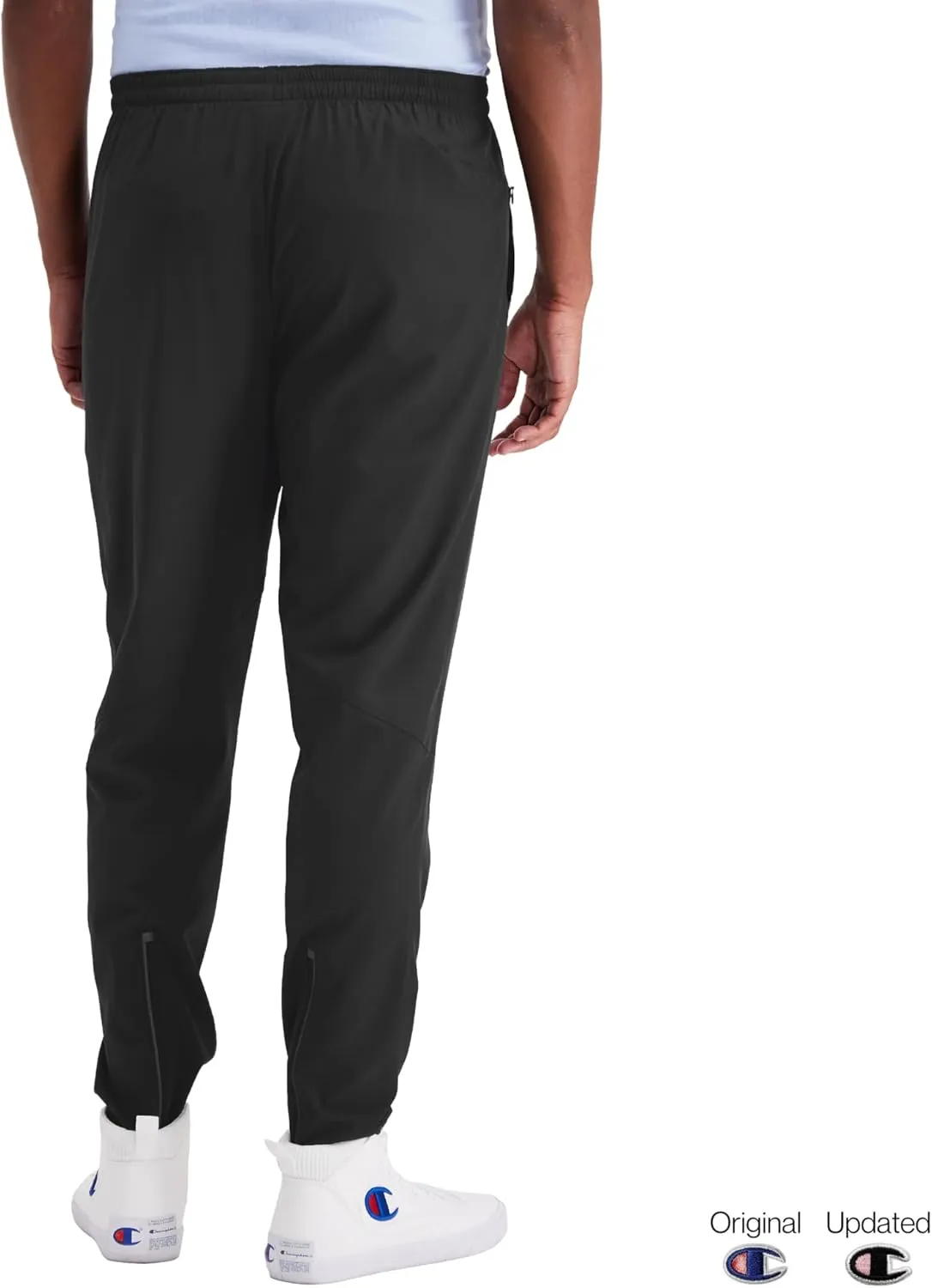 Champion Men's Pants, Sport Pants, Lightweight, Moisture Wicking, Athletic Pants For Men, 30.5