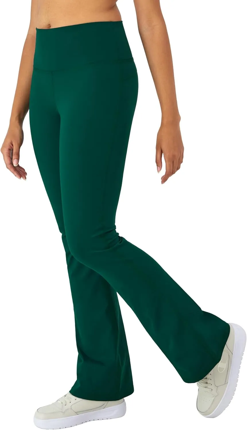 Champion Women'S Flare Leggings, Soft Touch, Moisture Wicking, Flared Pants For Women (Plus Size Available)