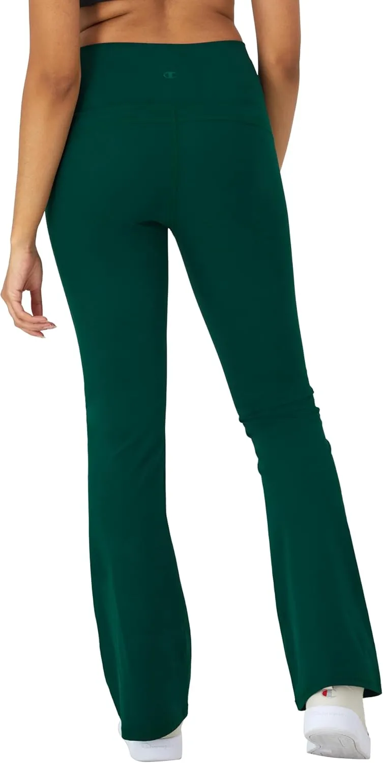 Champion Women'S Flare Leggings, Soft Touch, Moisture Wicking, Flared Pants For Women (Plus Size Available)