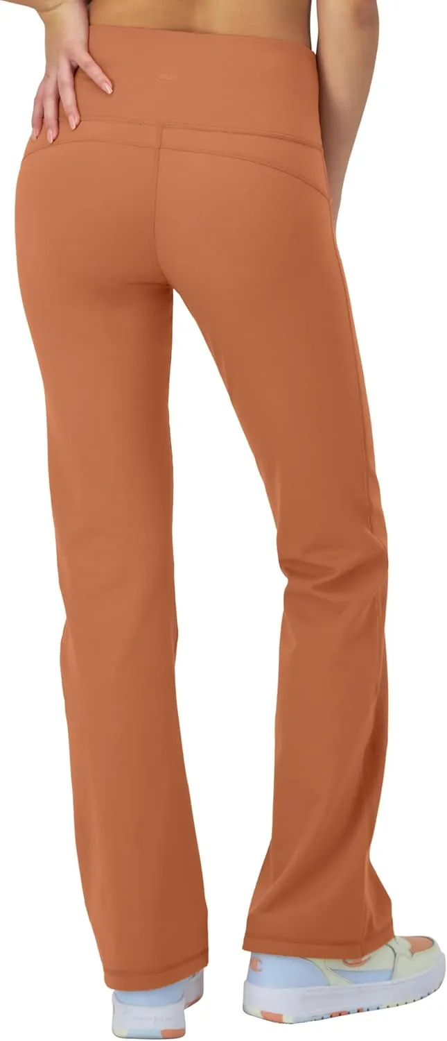 Champion Women'S Flare Leggings, Soft Touch, Moisture Wicking, Flared Pants For Women (Plus Size Available)