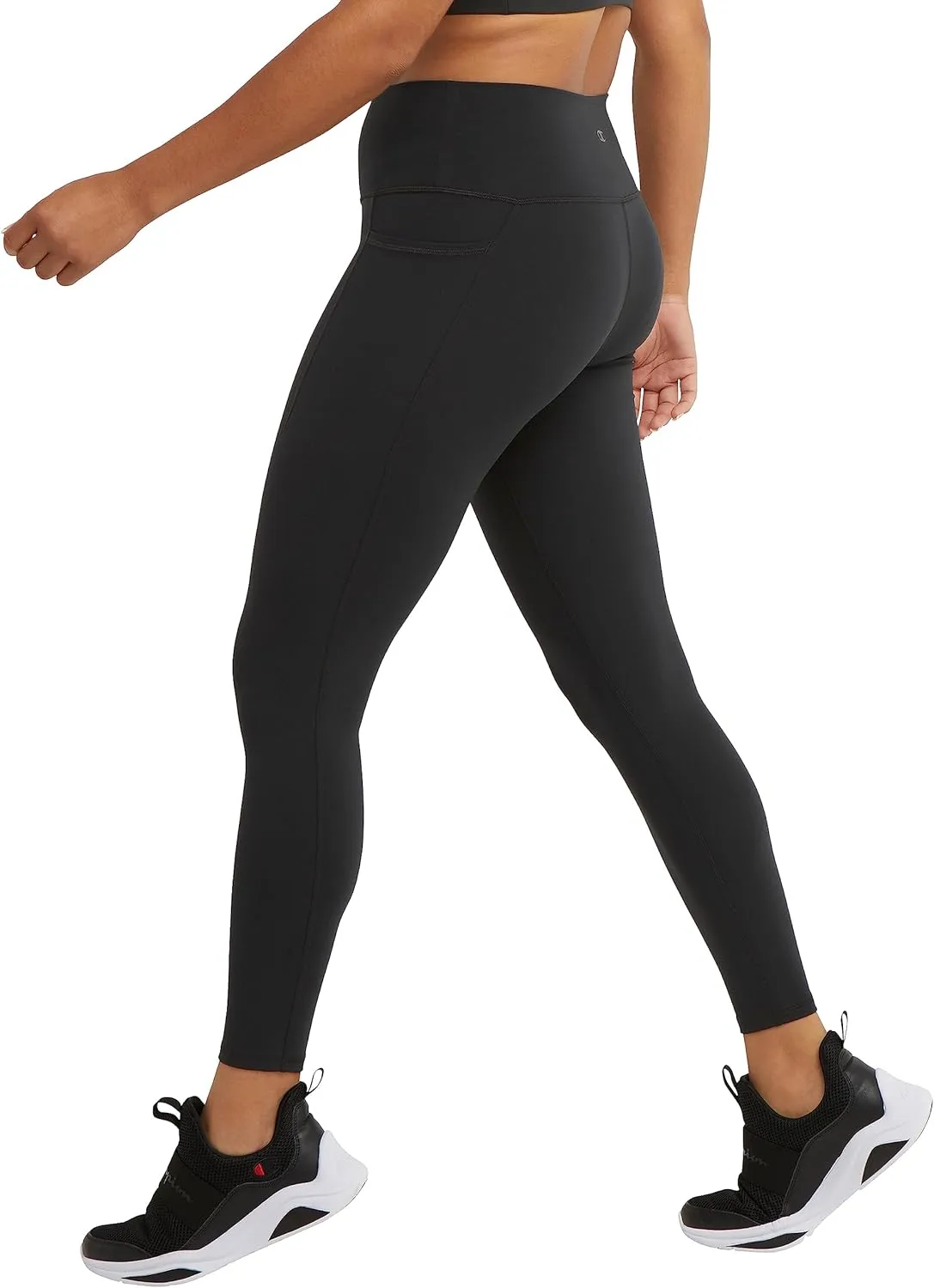 Champion Women's Soft Touch Leggings with Pocket, 25" Inseam