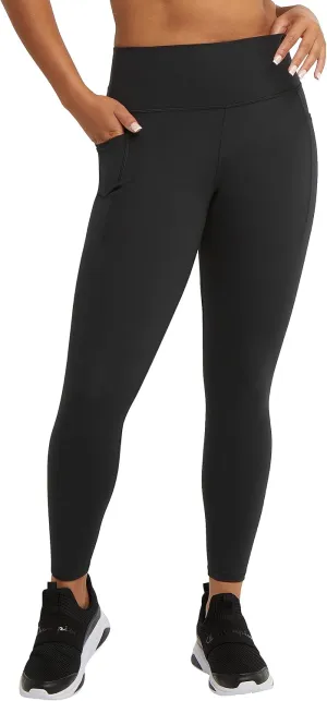 Champion Women's Soft Touch Leggings with Pocket, 25" Inseam