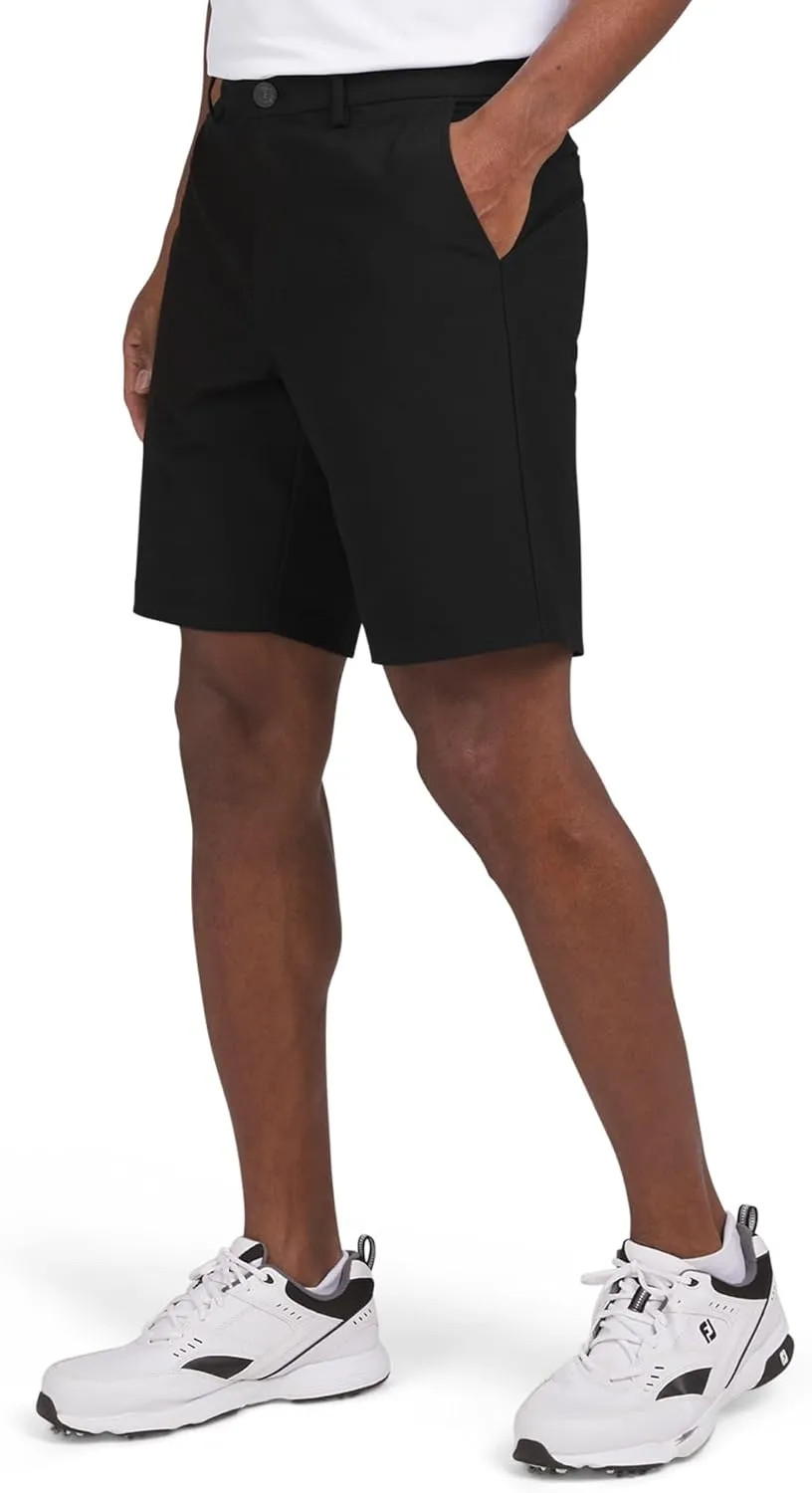 Chaps Golf Men's Performance 9" | Moisture-Wicking | Slim | Breathable | Golf Short