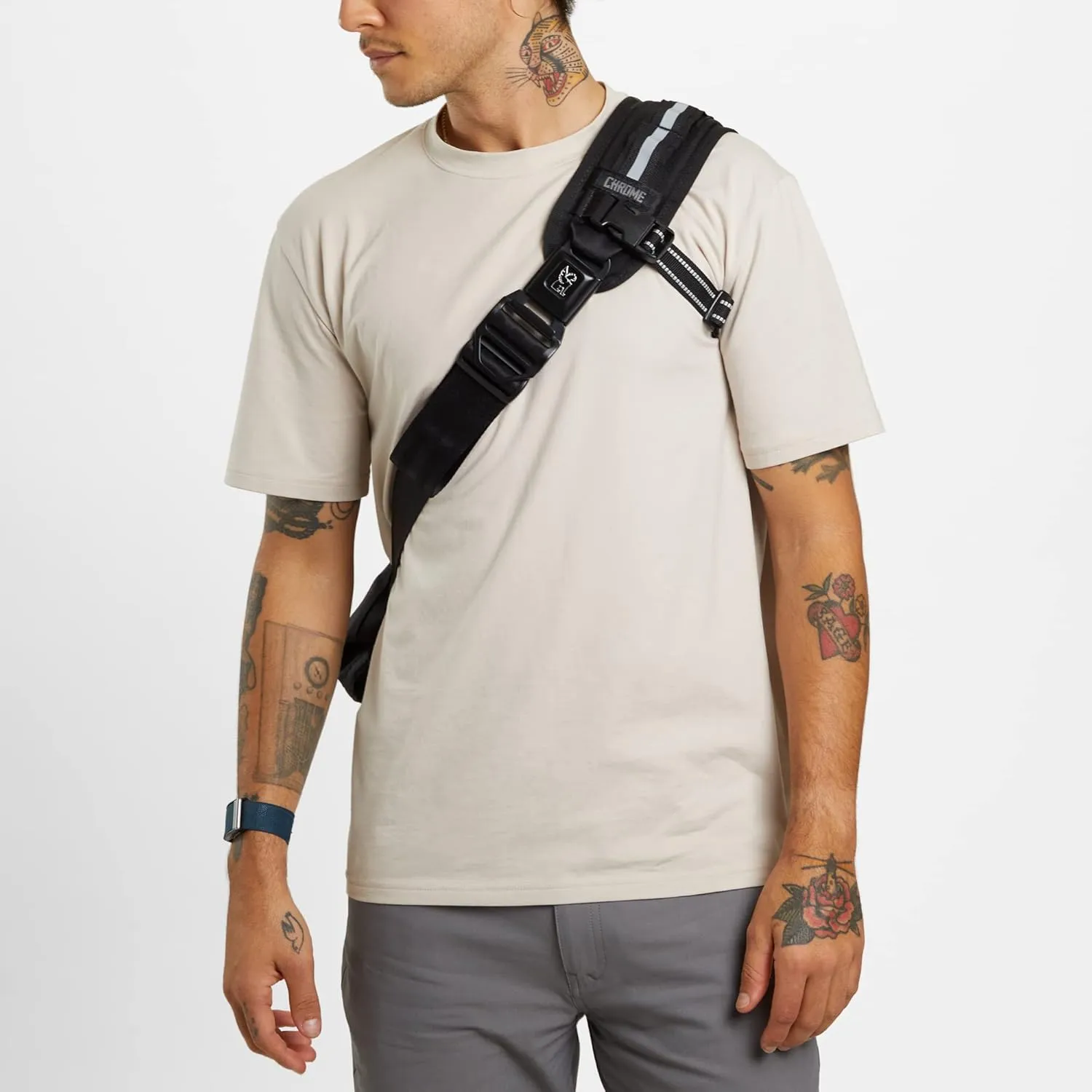 Chrome Citizen Messenger Satchel Bag Seat Belt Buckle 24 Liter