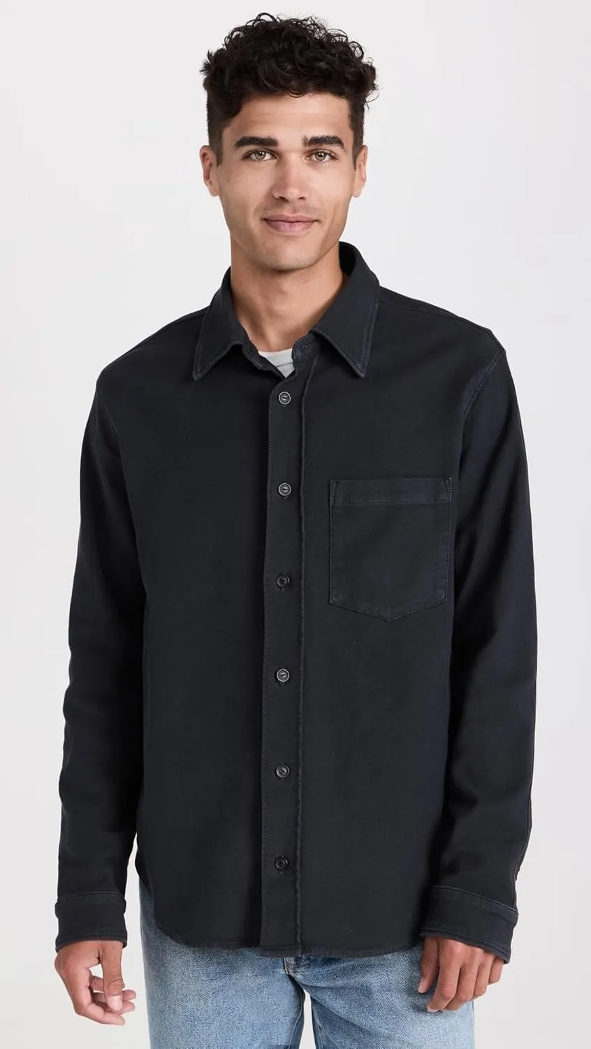 Citizens of Humanity Men's Luca French Terry Bucket Dye Shirt