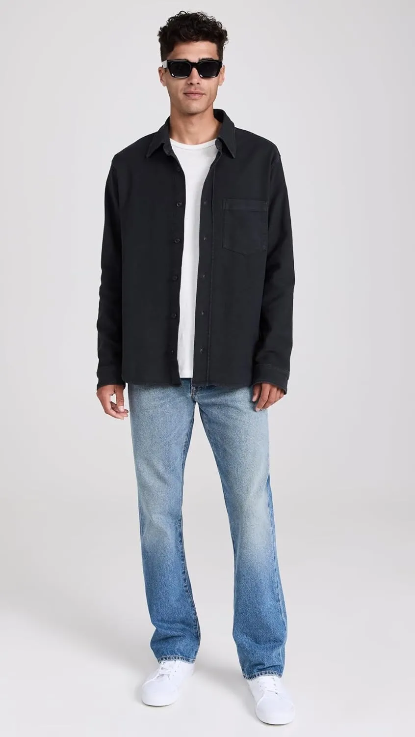 Citizens of Humanity Men's Luca French Terry Bucket Dye Shirt