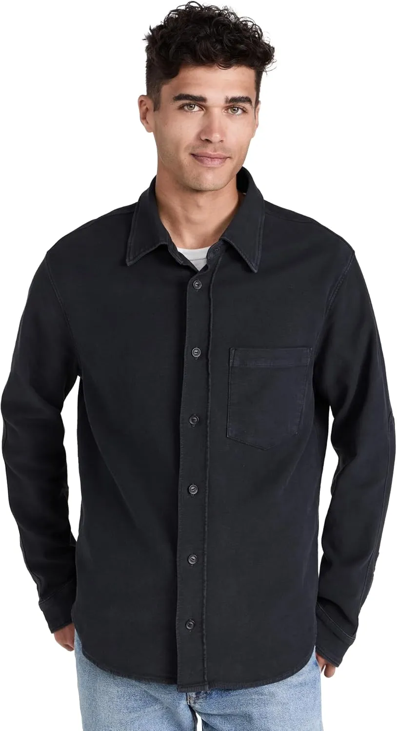 Citizens of Humanity Men's Luca French Terry Bucket Dye Shirt
