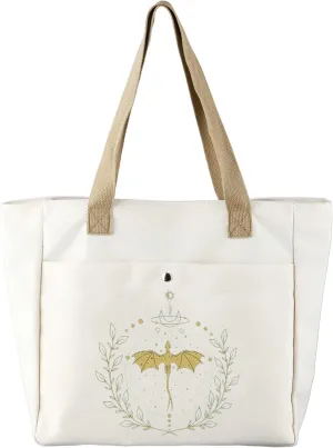 CMNIM The Empyrean Book Series Fourth Book Lover Large Tote Bag Dragon Rider Gift for Fans