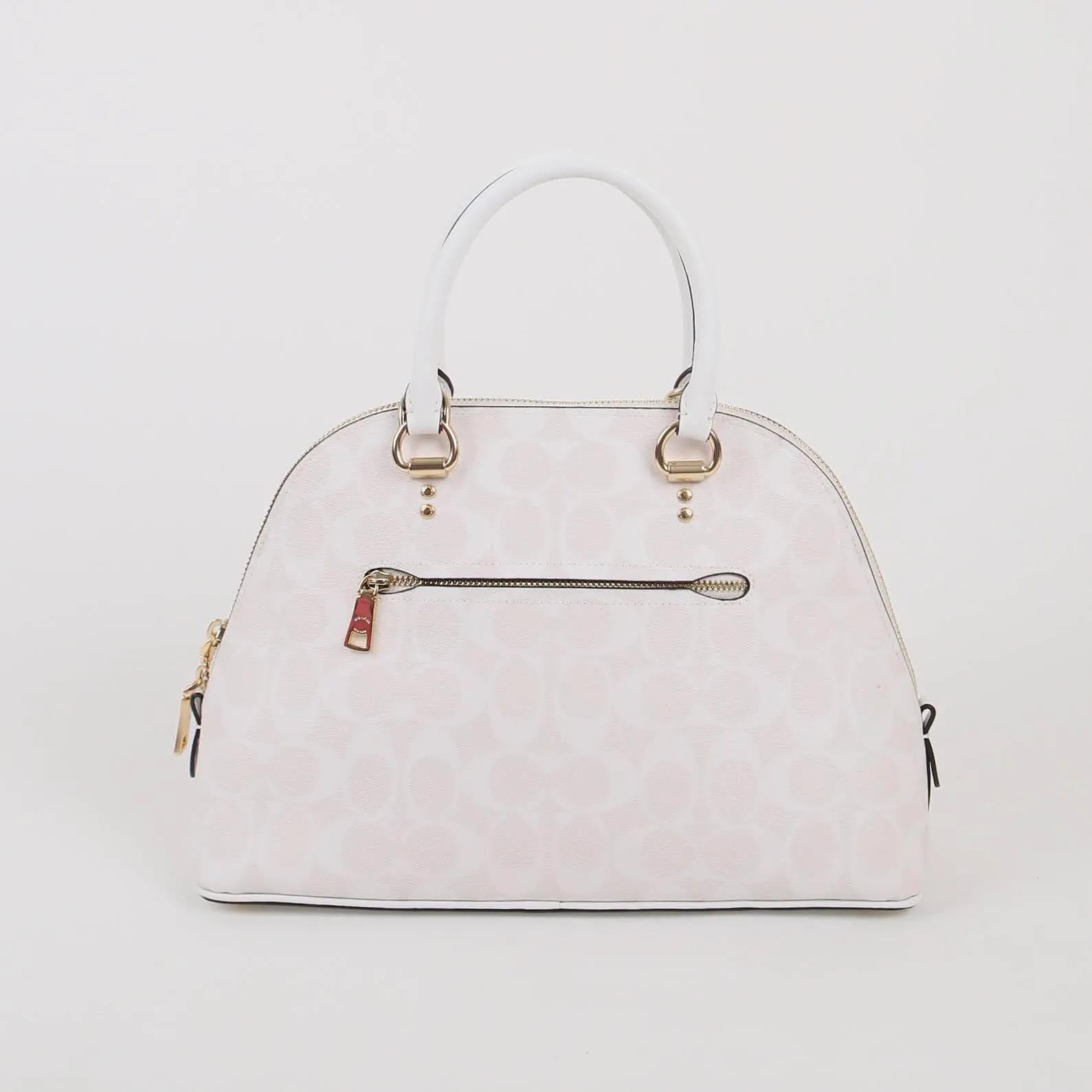 COACH Katy Satchel Bag with Detachable Strap for Shoulder/Crossbody Wear