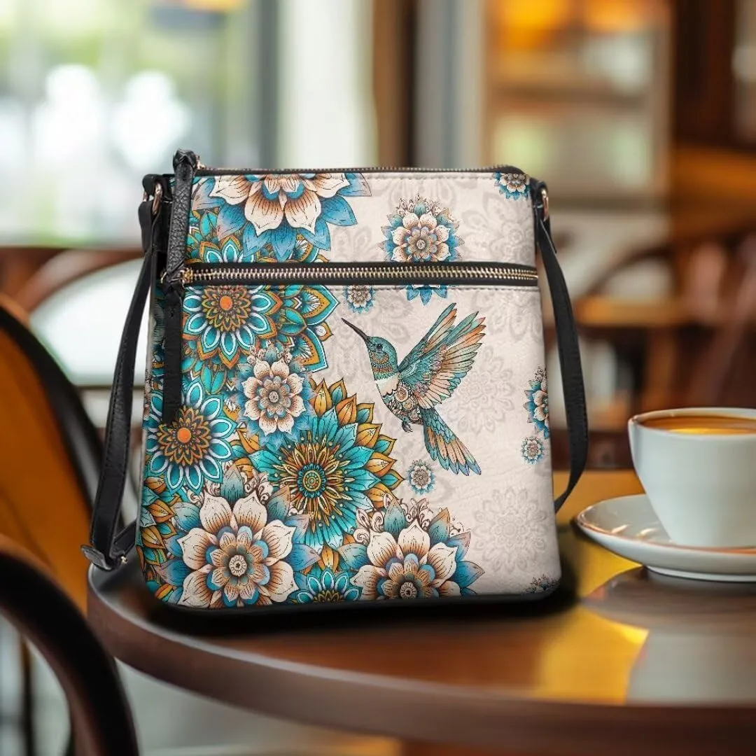 Coldinair Medium Size Shoulder Handbags Crossbody Bag for Women PU Leather Satchel Purse Shoulder Bag
